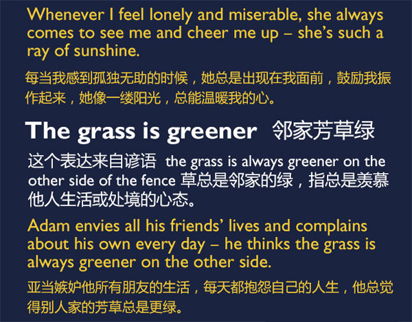 每日英语：五种和春天有关的英语表达