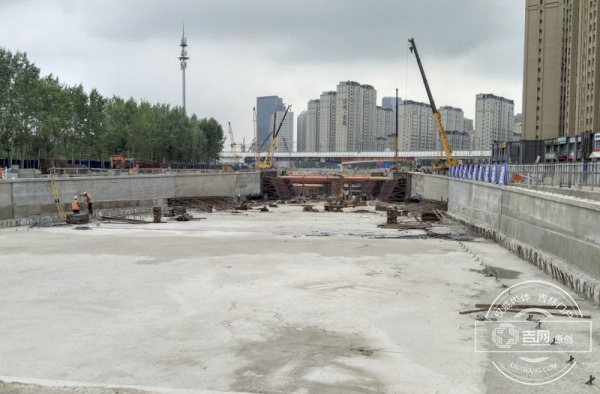 长春南四环路下穿临河街隧道工程迎来倒计时