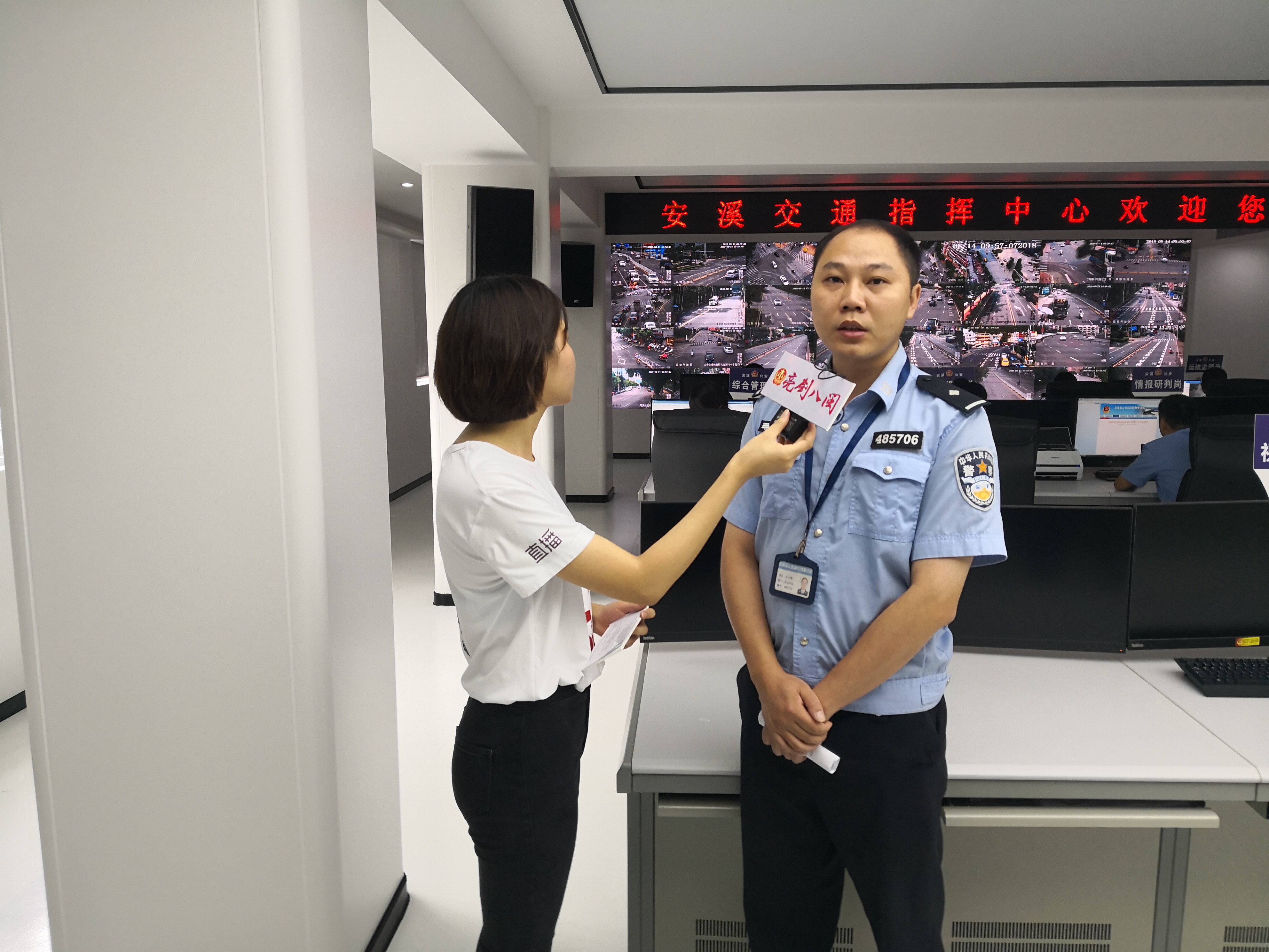 安溪交警介绍协助法院扣押车辆情况。_fororder_微信图片_20180814095942