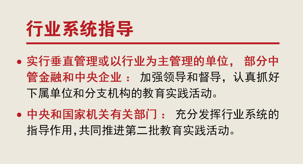 行业系统指导
