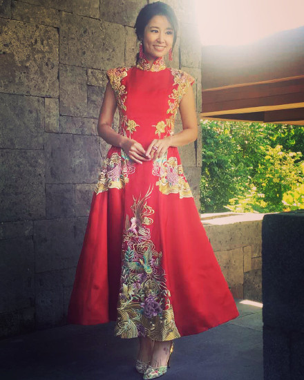 郭富城方媛结婚礼服曝光 盘点明星结婚中国风的礼服