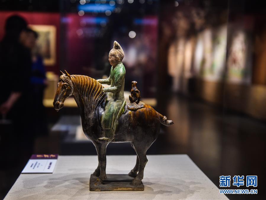 杭州西湖博物馆举办“唐三彩”精华展
