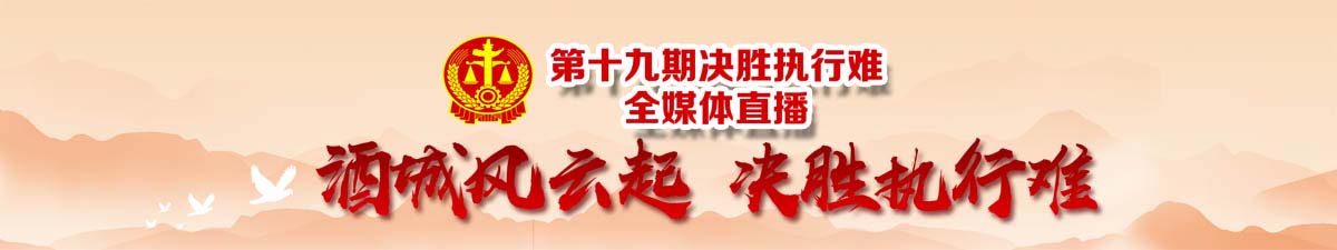 【直播天下】决胜执行难：重拳出击 绝不手软_fororder_执行海报11