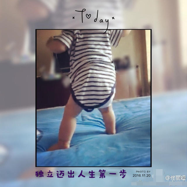 夫妻和好！佟丽娅抱儿探班陈思诚 朵朵近照曝光_娱乐_腾讯网