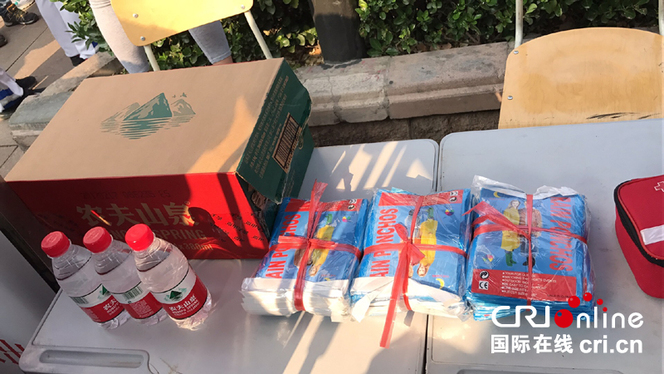 人大附中考点为考生及家长提供了暖心服务