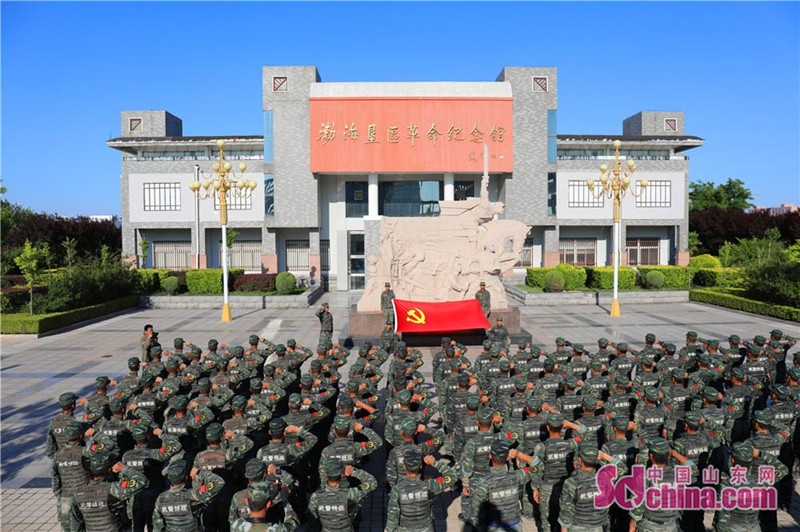 鲁北片区特勤排开展为期一周的极限训练