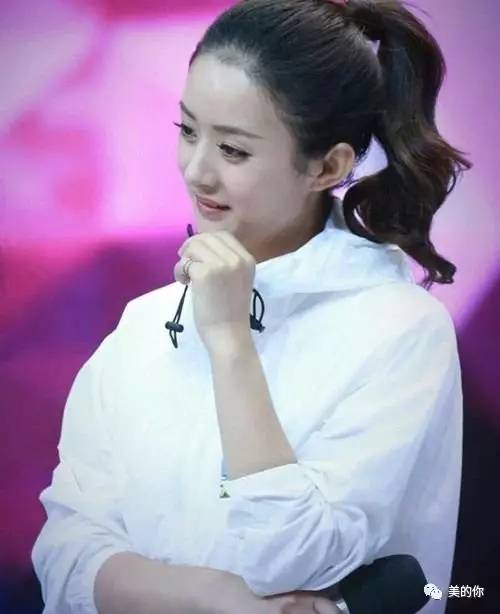 赵丽颖包子脸不见了？颖宝教你适合圆脸的发型