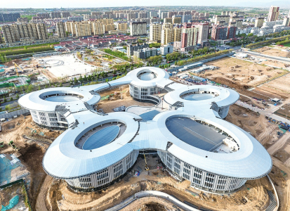 运城市绛县涑水新区城市会客厅项目建设有序推进