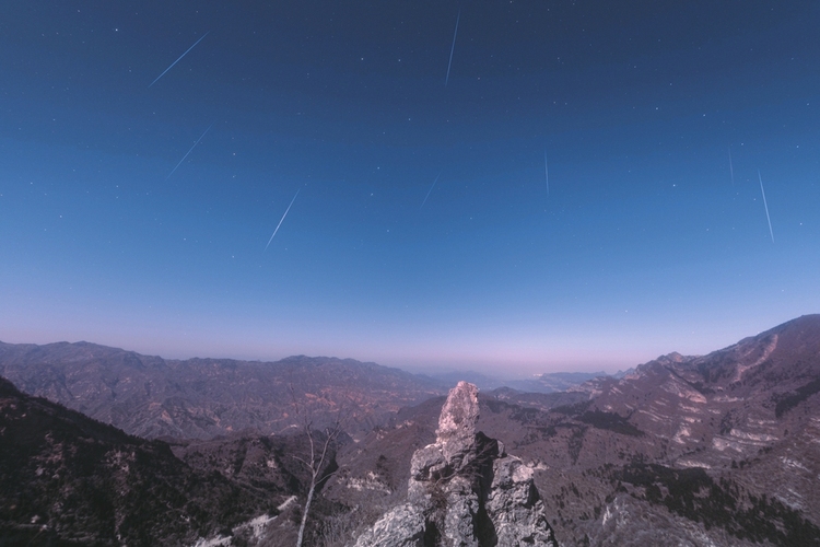 雙子座流星雨如期而至陽泉