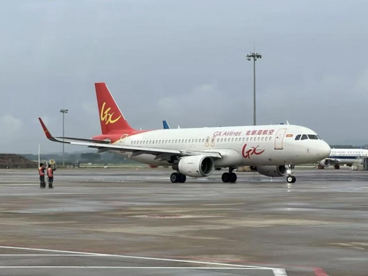 新海航北部湾航空新开济南=衡阳=揭阳航线，助力区域互联互通