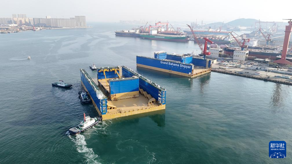 12万吨举力浮船坞在山东青岛启运_fororder_【启运】4