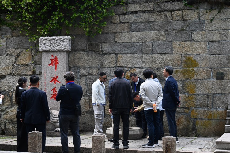 【Hi,Shandong】“Hi,Shandong—机遇中国 青岛优品”海外媒体活动走进崂山太清宫，探寻千年道教文化_fororder_DSC_1309.JPG