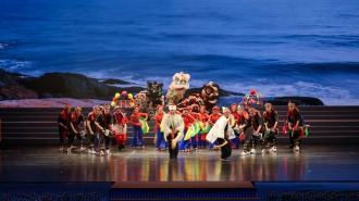 山东海阳大秧歌“扭”出山花奖