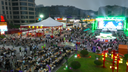 第35届青岛国际啤酒节启幕 崂山会场多元打造山海狂欢