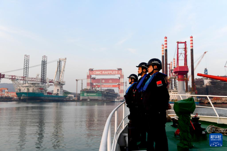 新春走基层丨山东烟台：芝罘湾畔的巡护者_fororder_【烟台】8