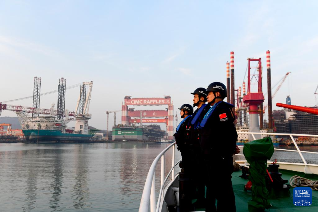 新春走基层丨山东烟台：芝罘湾畔的巡护者_fororder_【烟台】8