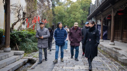 艺术家齐聚台儿庄古城，开展冬季采风创作