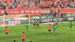 中超：山东泰山主场2-1绝杀北京国安 两连胜实现积分清零