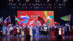 鲁东大学第五届国际文化节举行