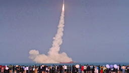 谷神星一号海遥五运载火箭发射——山东海阳追梦不停步