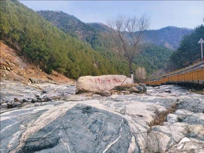 山东泰安：春到彩石溪 花开醉春风