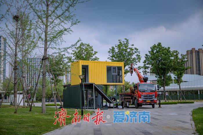 济南：唐冶中央公园变身“都市避暑绿洲”