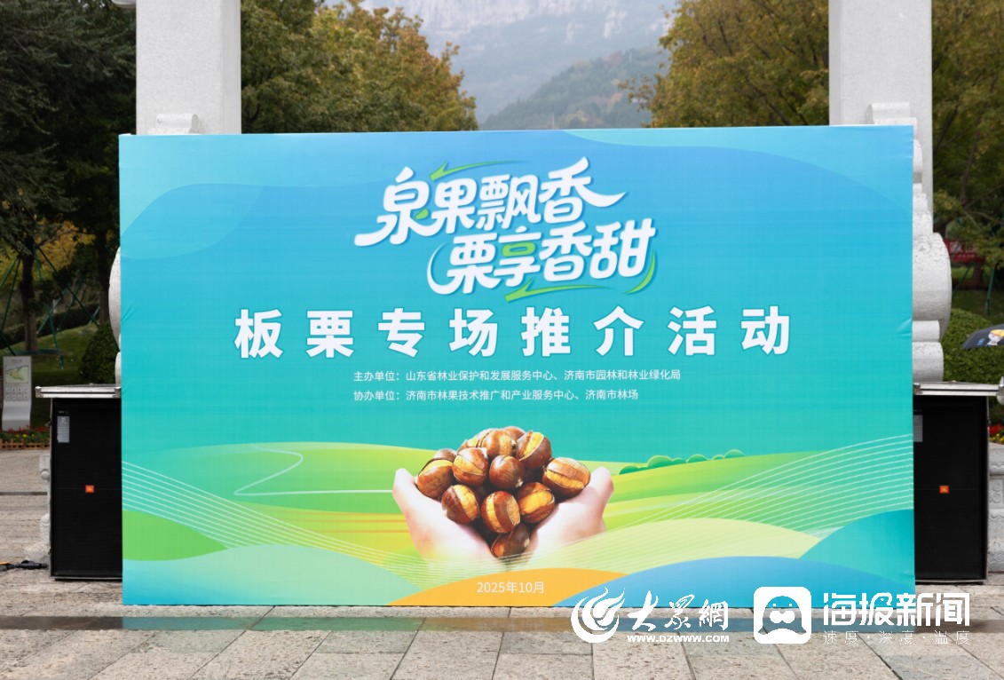 金秋栗香浓，产业促振兴，“泉果飘香 栗享香甜”板栗专场推介活动成功举办