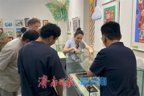 国际教师夏令营走进济南市文化馆，感受泉城非遗魅力