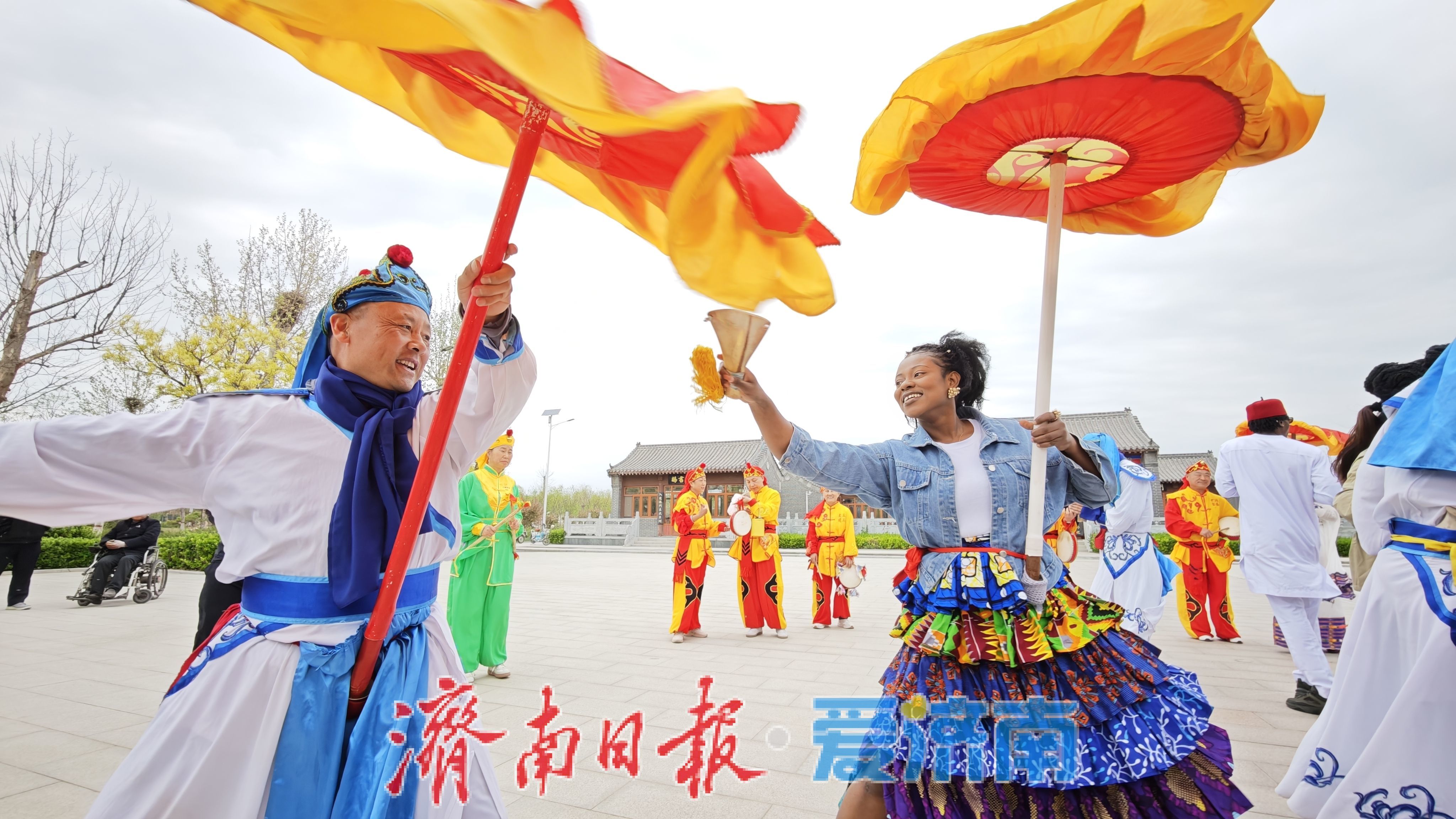 济南商河成功举办“非遗文化人才交流互鉴”活动暨“山东财经大学国际教育学院中华优秀传统文化社会实践基地”揭牌仪式