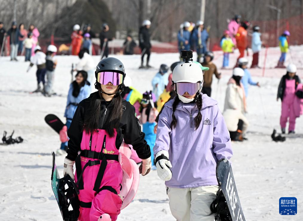山东青岛：“冰雪文旅”持续升温