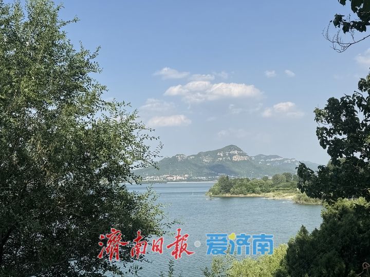一年四季 泉在济南丨晴日绘山水画卷 卧虎山水库尽显济南生态之美