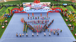 2026“百花汇海”山东秧歌会在烟台海阳开赛