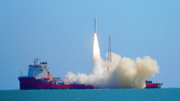 烟台海阳东方航天港成功保障谷神星一号海射型（遥八）运载火箭发射任务