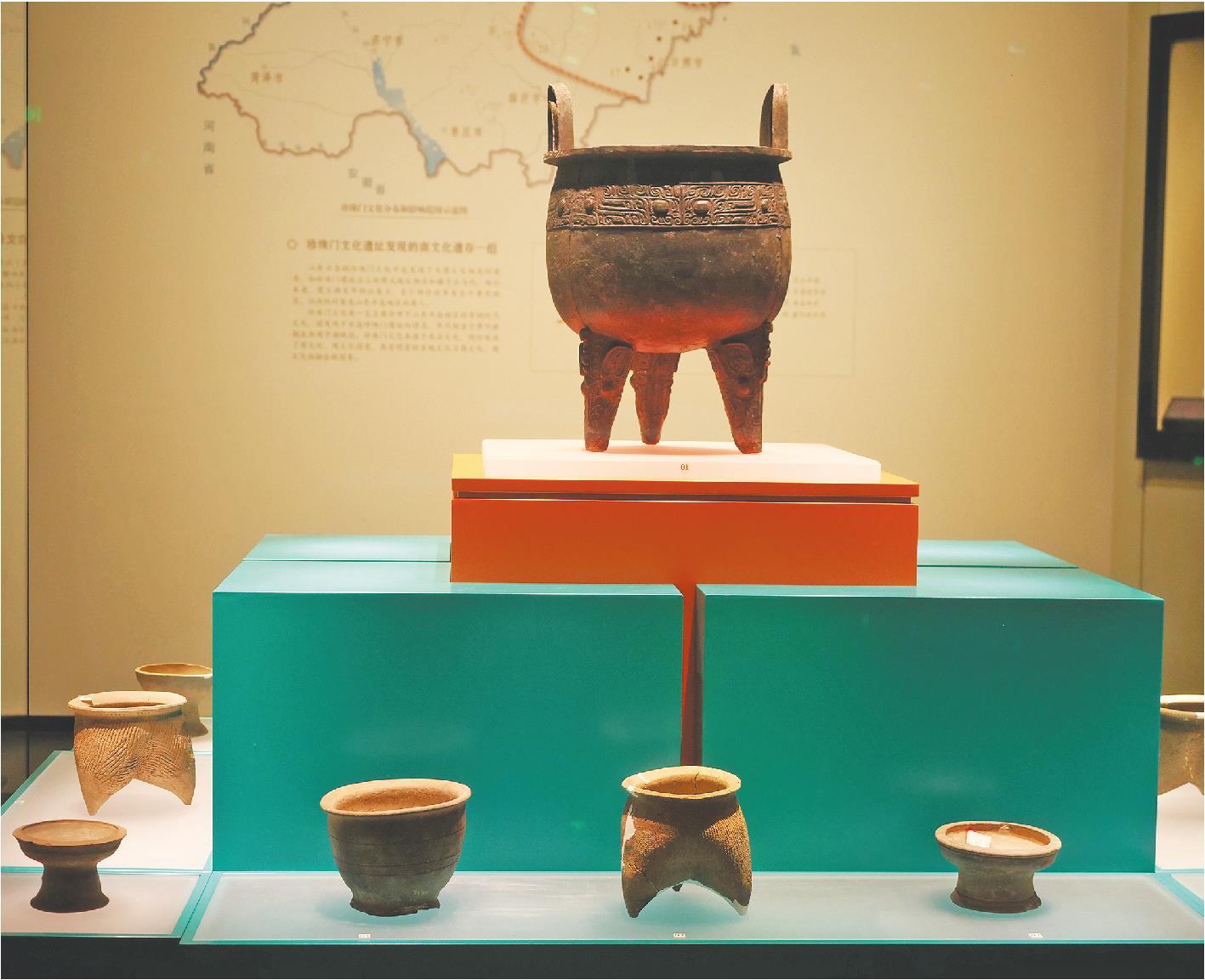 济南大辛庄遗址博物馆开馆试运营 800余件文物重现“东方商邑”_fororder_01_01_2604