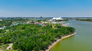 东营初夏游园正当时 城市公园绘美景