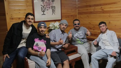 外国留学生沉浸式体验淄博周村春日之美