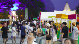 第二届嘉年华美食啤酒季在青岛西海岸新区开幕
