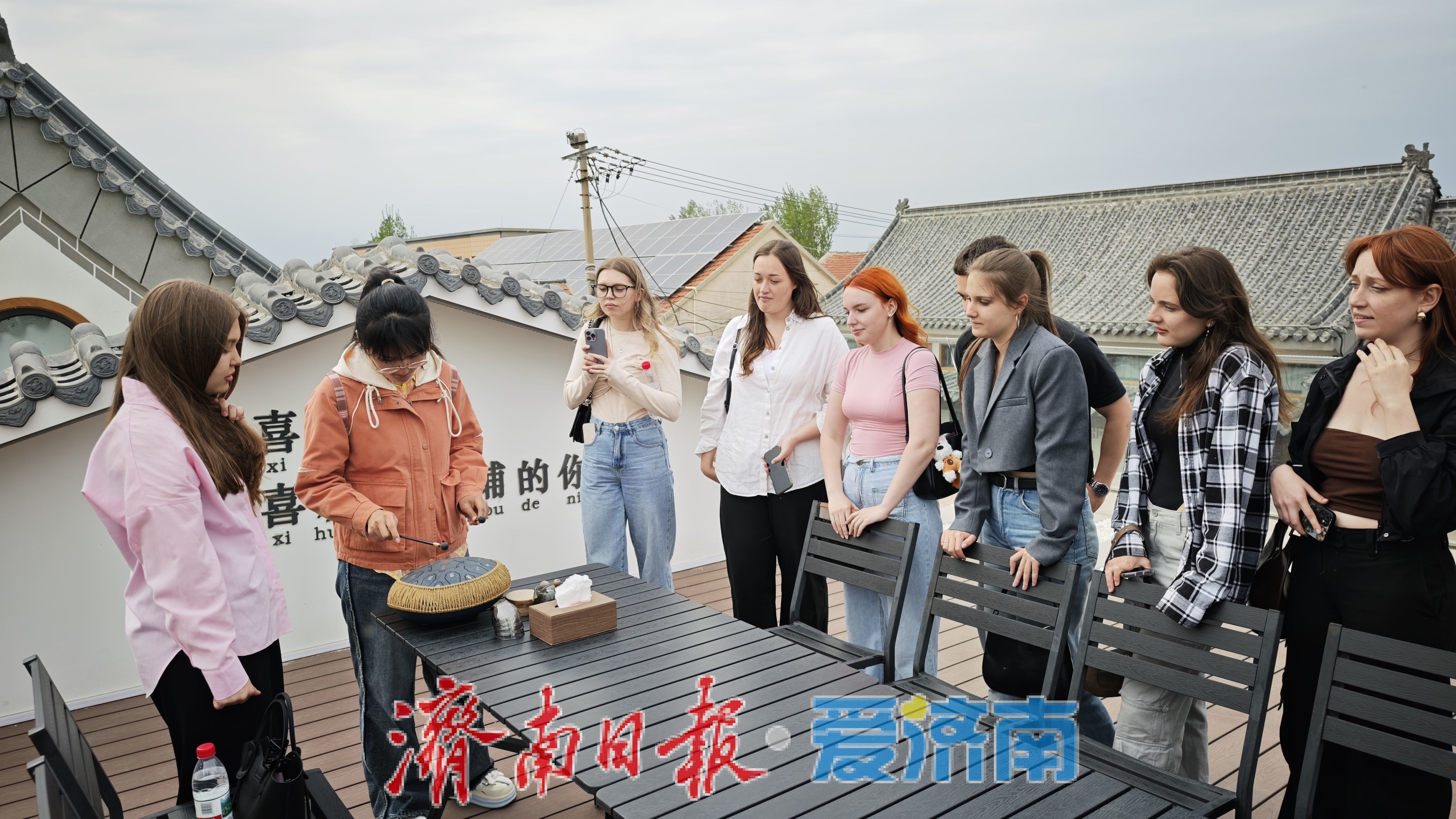 济南商河成功举办“非遗文化人才交流互鉴”活动暨“山东财经大学国际教育学院中华优秀传统文化社会实践基地”揭牌仪式
