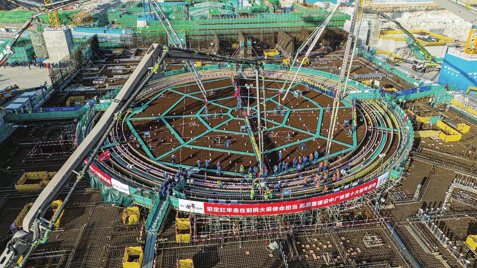 “华龙一号”核电机组在山东招远开建，预计可满足500万人全年用电需求