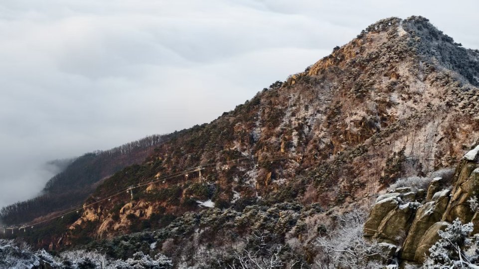 雪后泰山披银装 云海日出醉游人_fororder_【雪后泰山】20