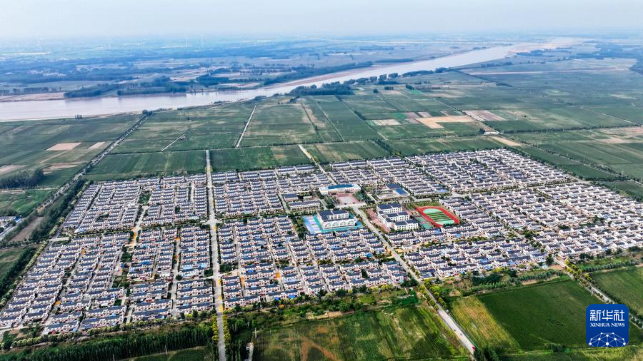 山东菏泽:黄河滩区迁建绘就幸福新画卷