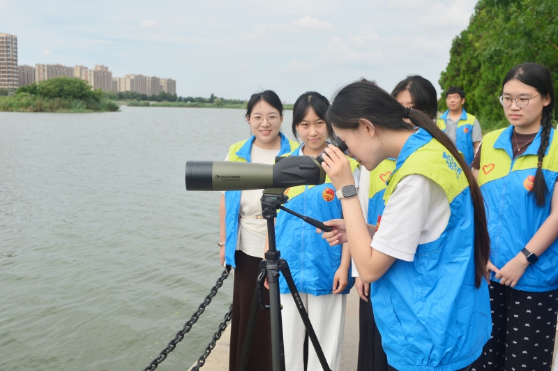 山东青岛:守护湿地家园 传播生态文明