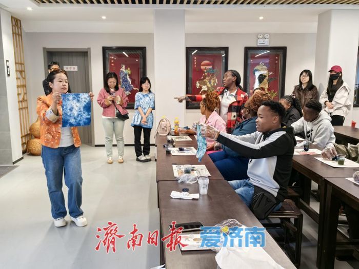 让非遗之美架起友谊之桥！ 济南市历下区成功举办"非遗国际朋友圈"中外文化交流活动