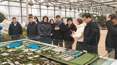 俄罗斯农业考察团到济南历城考察交流