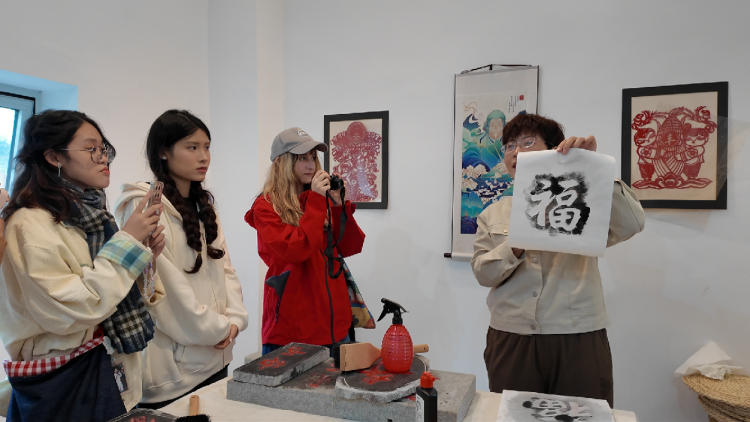 “机遇中国・活力莱芜”文化走读行：国际友人探秘莱芜古村 感受千年文脉与民俗活力