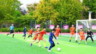 淄博高新区：校园足球点燃体教融合新引擎