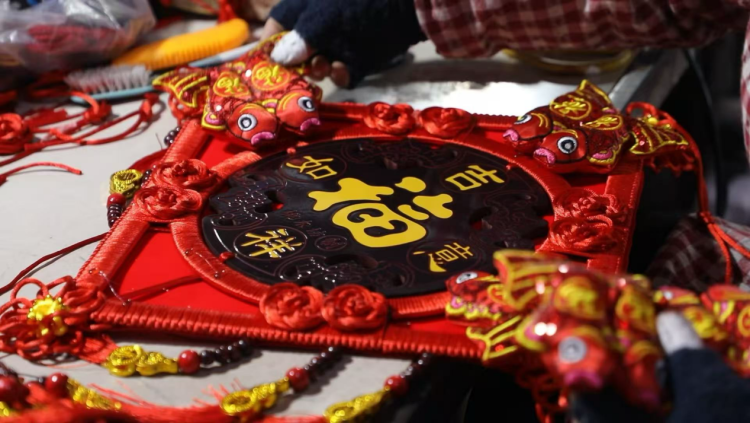 年产值18亿元 山东“中国结艺之乡”产销两旺迎新春