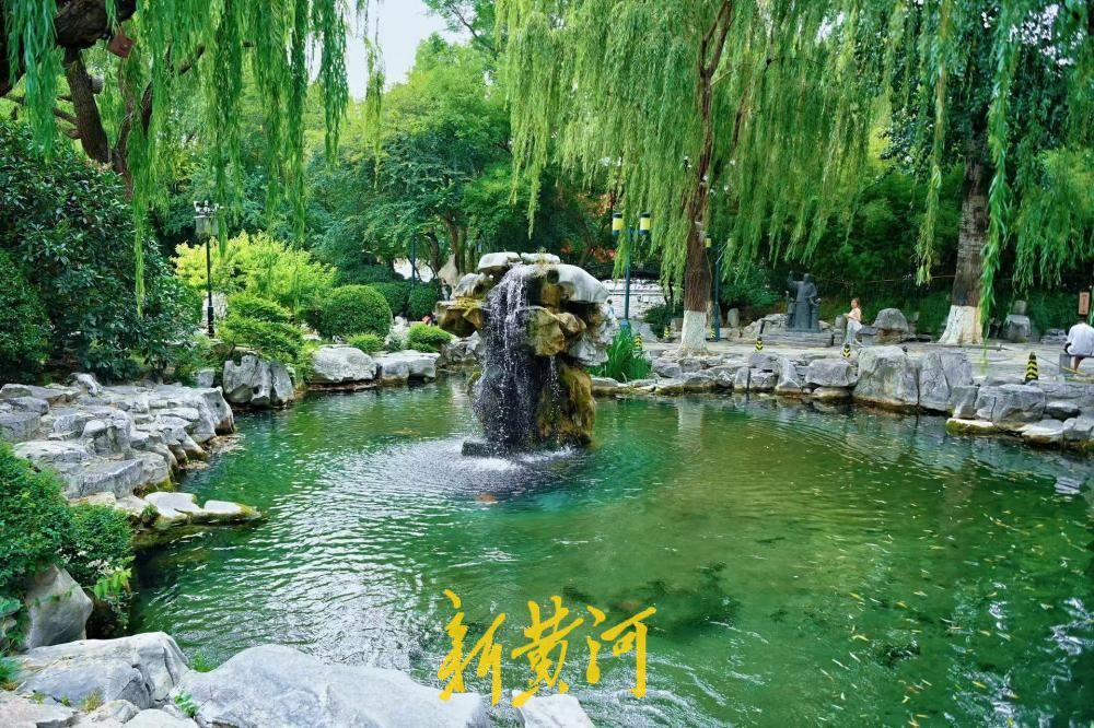 水位大涨！趵突泉刷新今年涨幅，月牙飞瀑如画_fororder_46d94d89a5e9daa5f39e642482e6b647