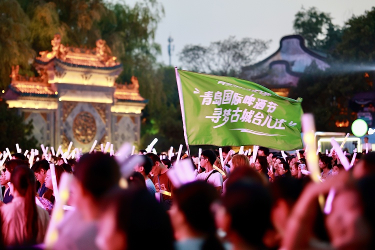 “青岛国际啤酒节・寻梦古城台儿庄” 台儿庄古城台风音乐季活动开幕_fororder_BB