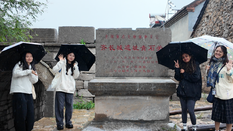 “机遇中国・活力莱芜”文化走读行：国际友人探秘莱芜古村 感受千年文脉与民俗活力